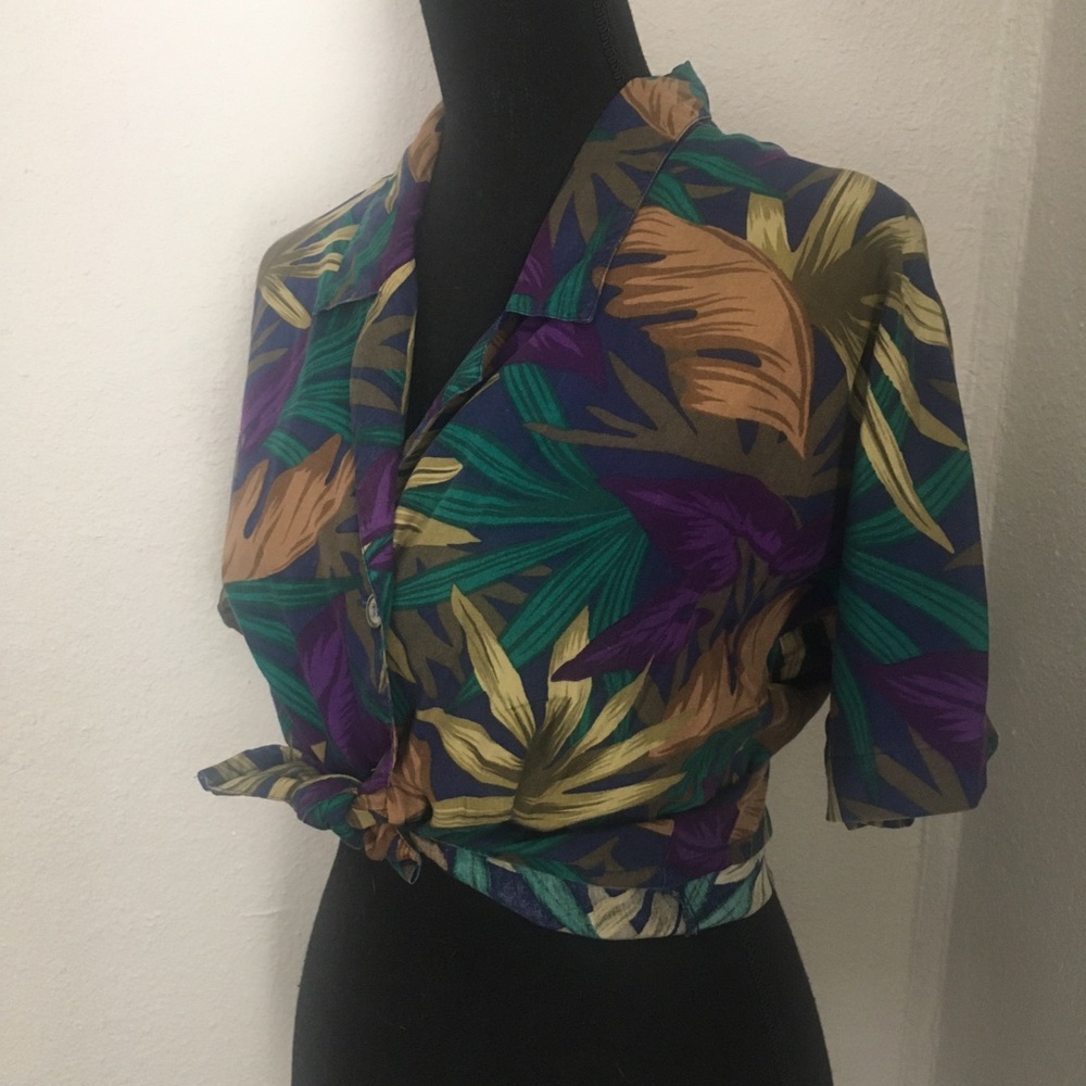 TOTOnKO button down vintage shirt.